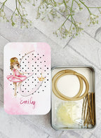 Personalised Ballerina Hair Bun Kit, Dance Hair Accessories, ballet dance gift idea, gifts for dancers, dance stocking fillers