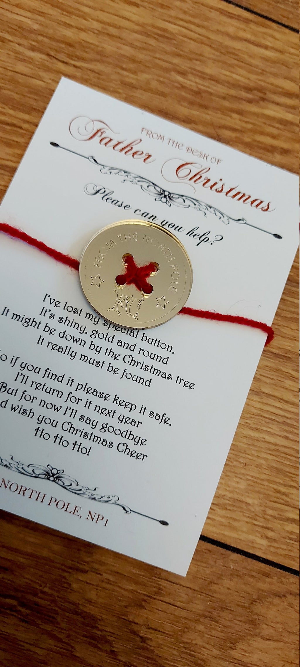 Father Christmas /Santa's Lost Button