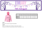 Personalised 'Born to Dance' Hoodie: Rose Gold Script, Dance Gift