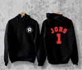 personalised Football Hoodie: Eat Sleep Repeat, Custom Number