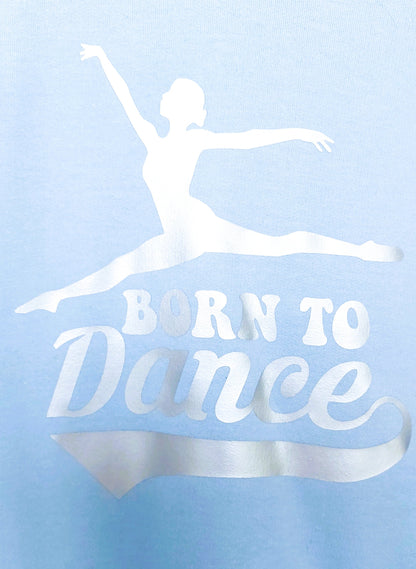 personalised 'Born to Dance' Hoodie: Ballet Dancer Gift