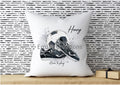 personalised Football Cushion: Polyester Sports Decor, Teen Gift