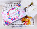 personalised Sweet Tin: Multicolored Candy Design, Gift for Nan