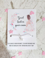 Ballet Dancer Wish Bracelet: Good Luck Exam Gift