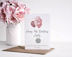 personalised 21st Birthday Scratch Card: Pink Balloon Surprise Reveal