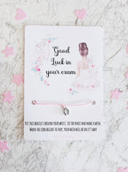 Ballet Dancer Wish Bracelet: Good Luck Exam Gift