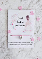 Ballet Dancer Wish Bracelet: Good Luck Exam Gift
