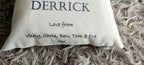 Personalised 90th Birthday Cushion for Dad, 90th Birthday cushion, 90th birthday gift for Grandad