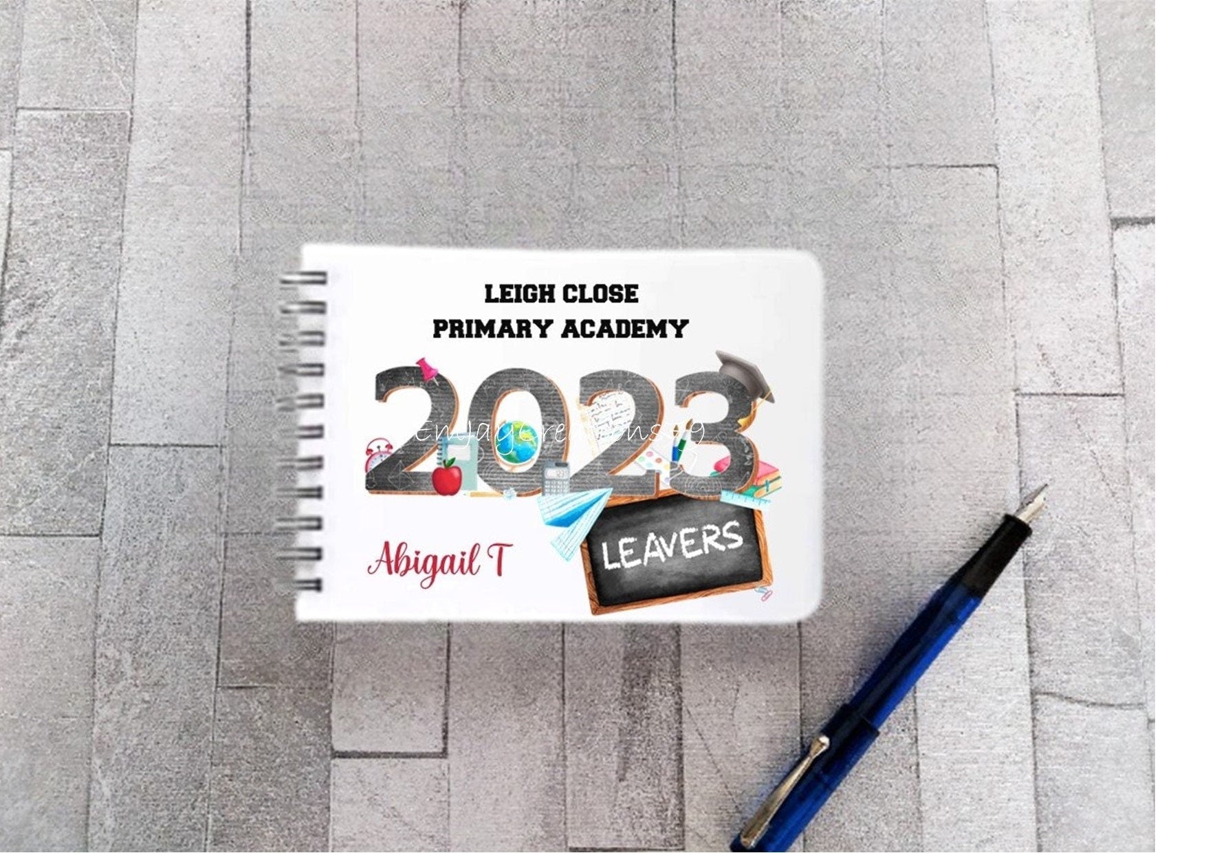 personalised 2025 School Leavers Signature Book (A6)