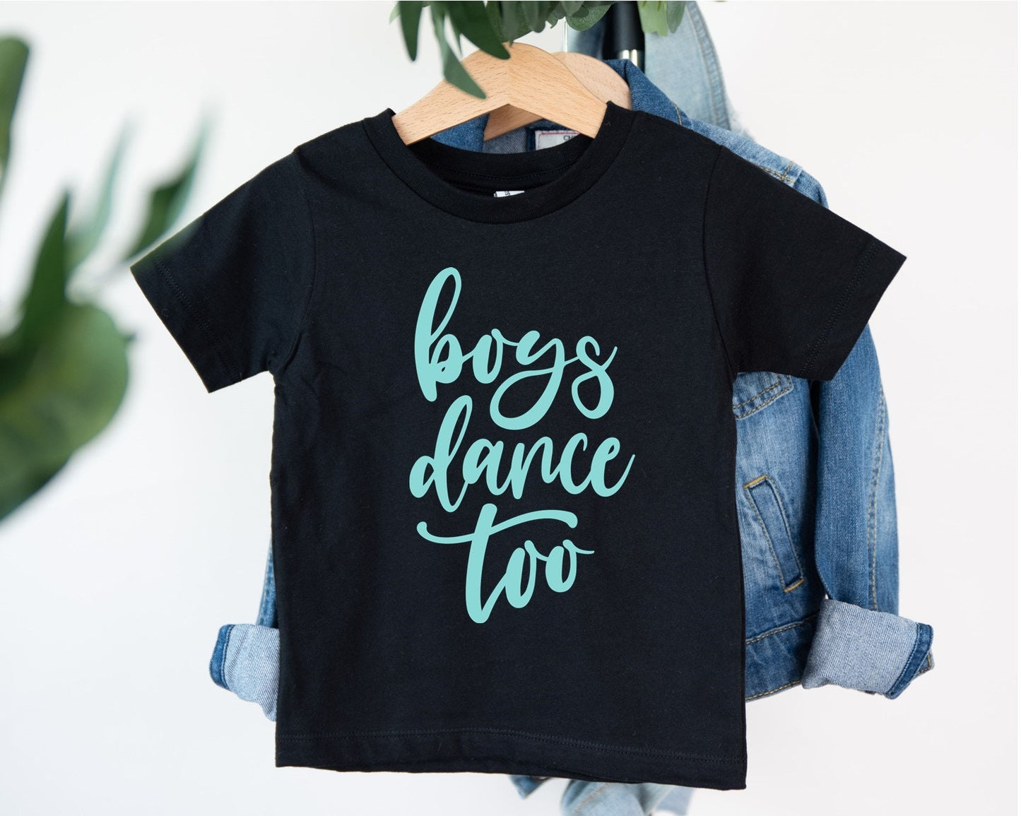 Personalised Boys Dance Too T-shirt, boys ballet t-shirt, dancewear for boys, dance gifts for boys