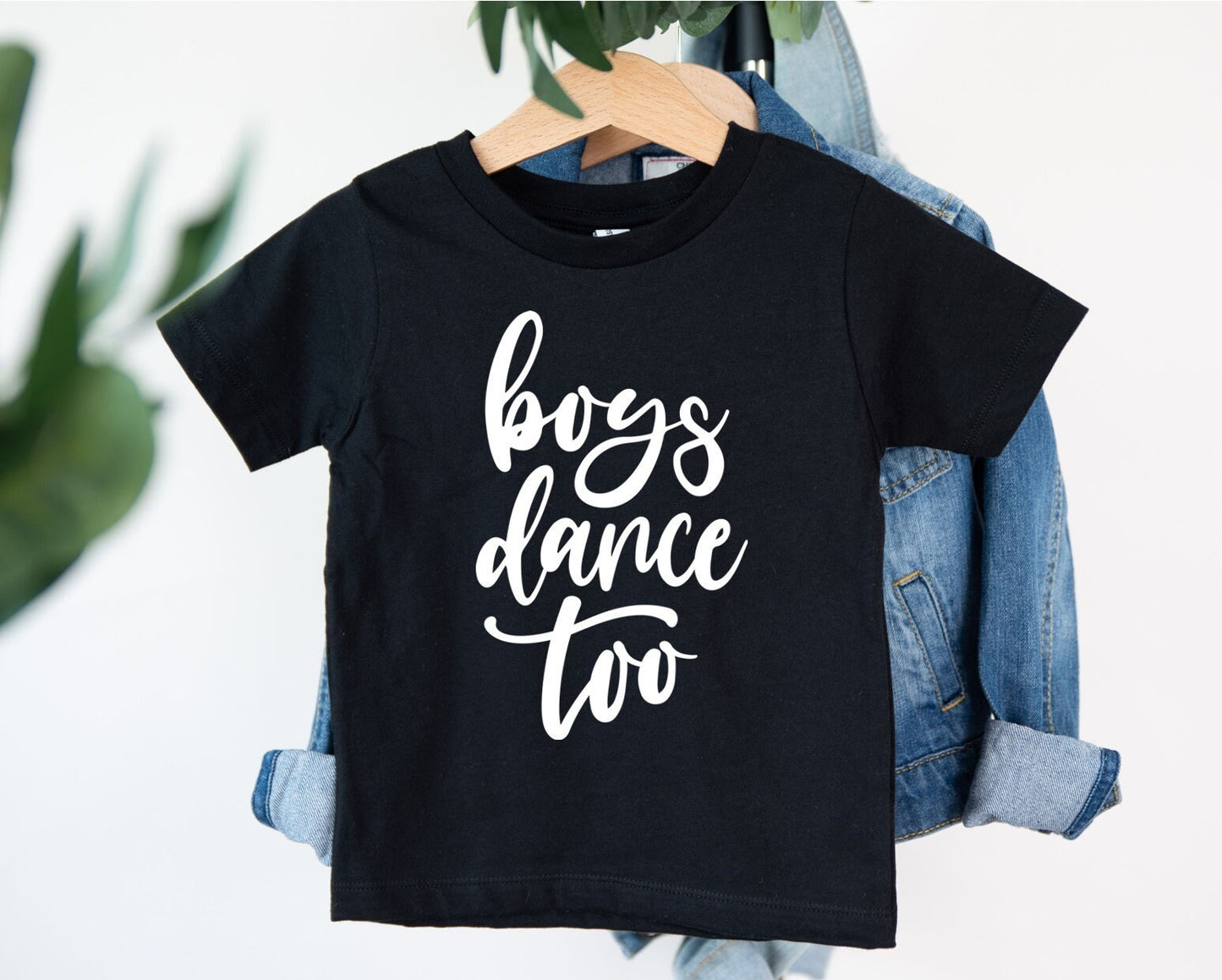 Personalised Boys Dance Too T-shirt, boys ballet t-shirt, dancewear for boys, dance gifts for boys
