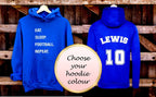 Eat Sleep Football Repeat Football Hoodie