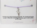 Personalised Good Luck in your dance show wish bracelet, Good Luck dance gift, personalised good luck show, personalised dance show gift
