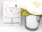 Good Luck in your dance show Ballerina Wish Bracelet, Dance Show Gift, dance show good luck gift