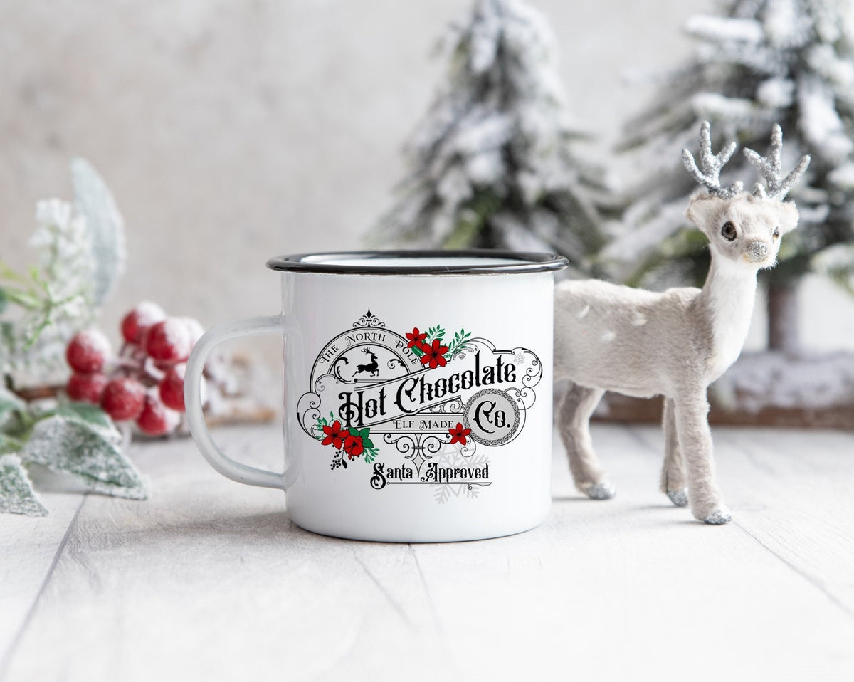 Christmas Hot Chocolate Mug: Festive Gift