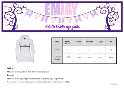 personalised Horse Mum Hoodie: Fleece Lined Equestrian Gift