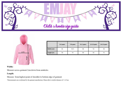 personalised Horse Riding Hoodie: Glittery Equestrian Gift