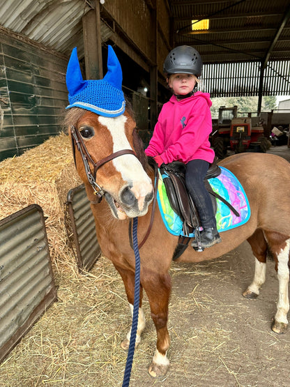 personalised Horse Riding Hoodie: Equestrian Gift for Kids
