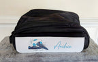 Personalised Football Boot Bag, sports shoe storage, gift for a footballer, football gift for him