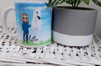personalised Horse Rider Mug: Custom Equestrian Gift