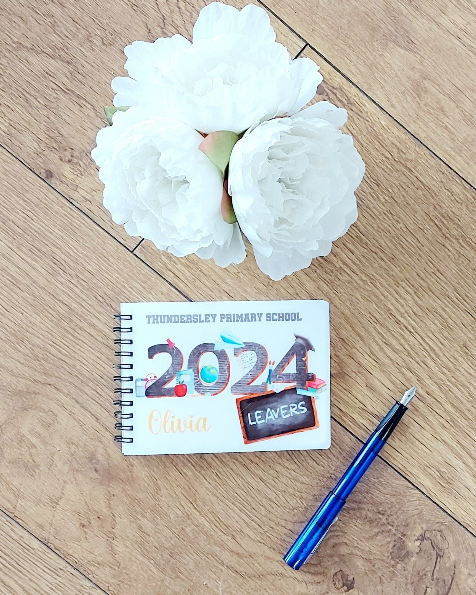 personalised 2025 School Leavers Signature Book (A6)