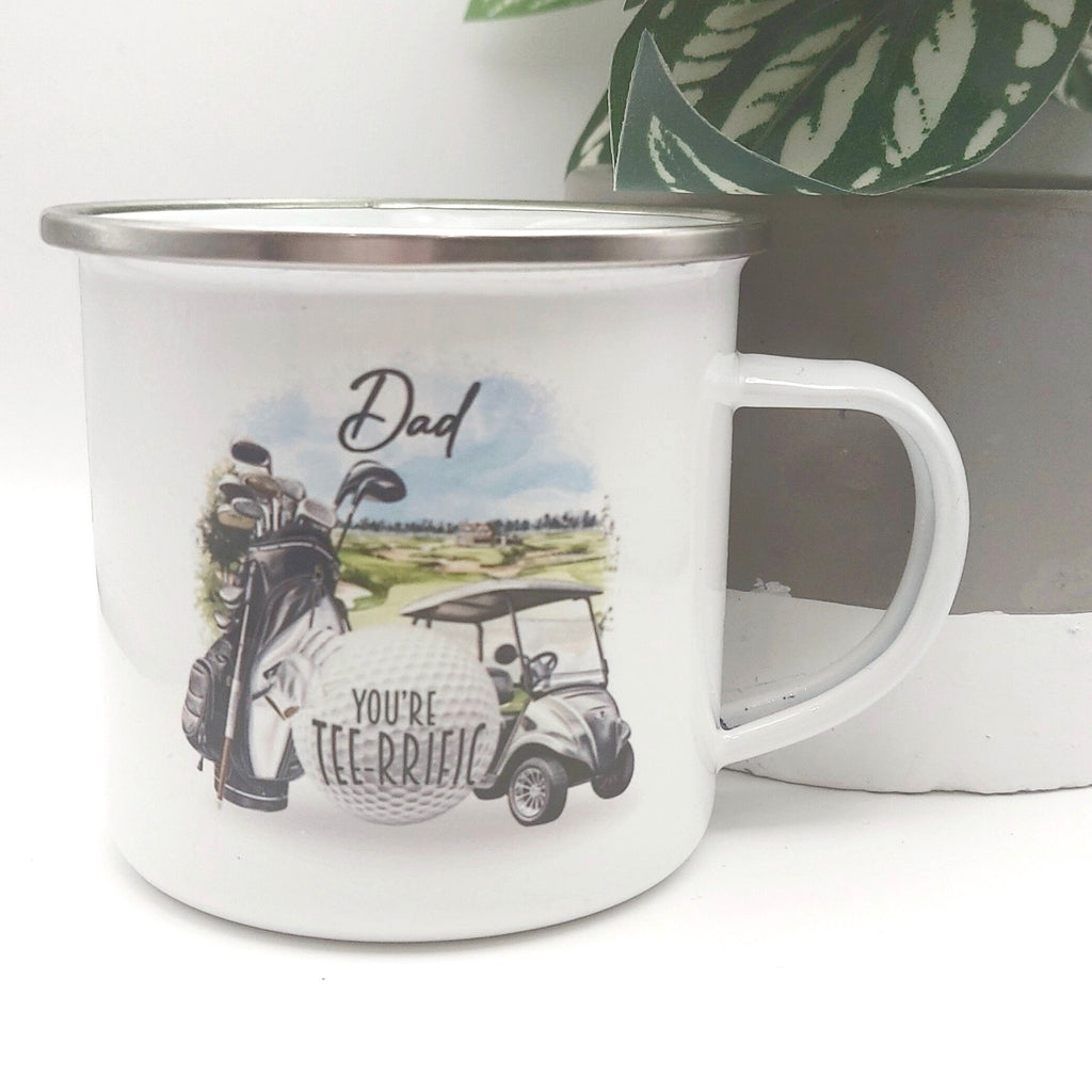 Golf Mug: "You're Tee-riffic" - Golfer Gift - personalised golf gift