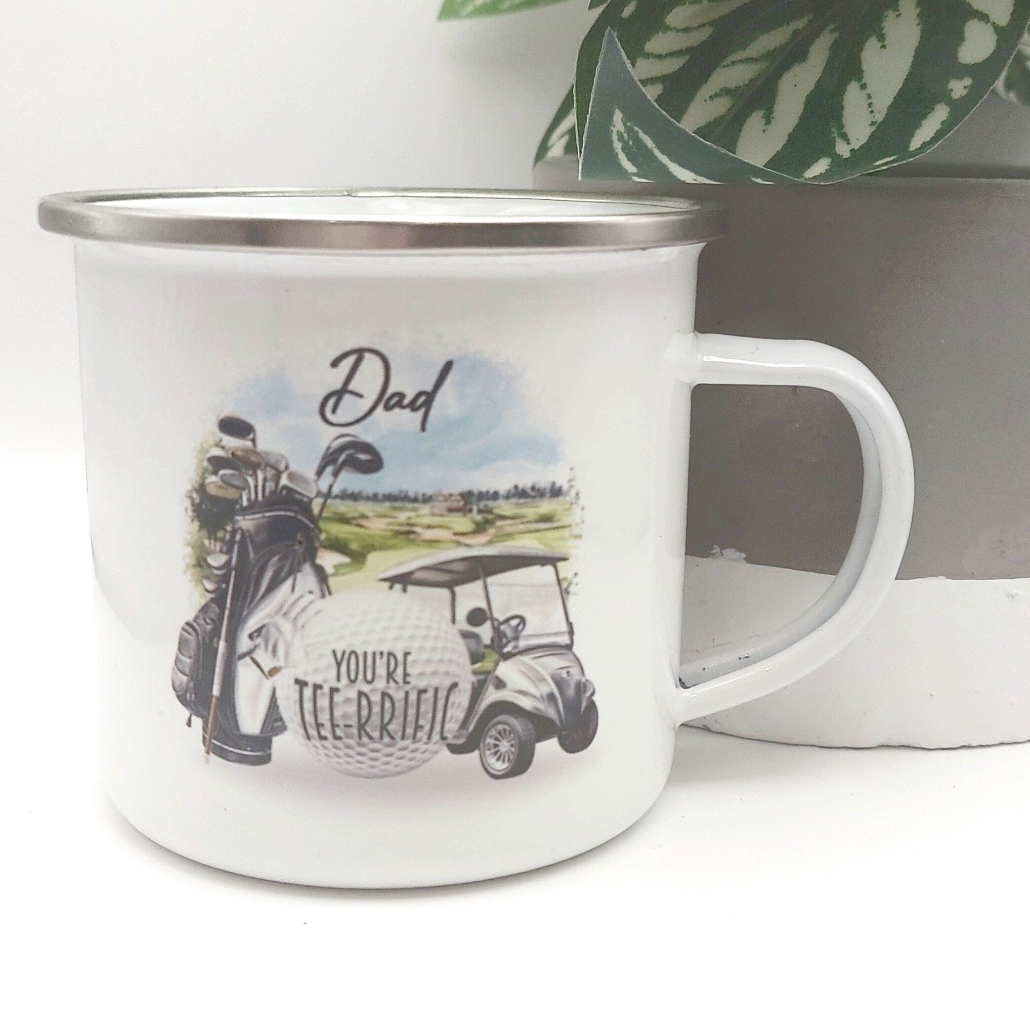 Golf Mug: "You're Tee-riffic" - Golfer Gift - personalised golf gift