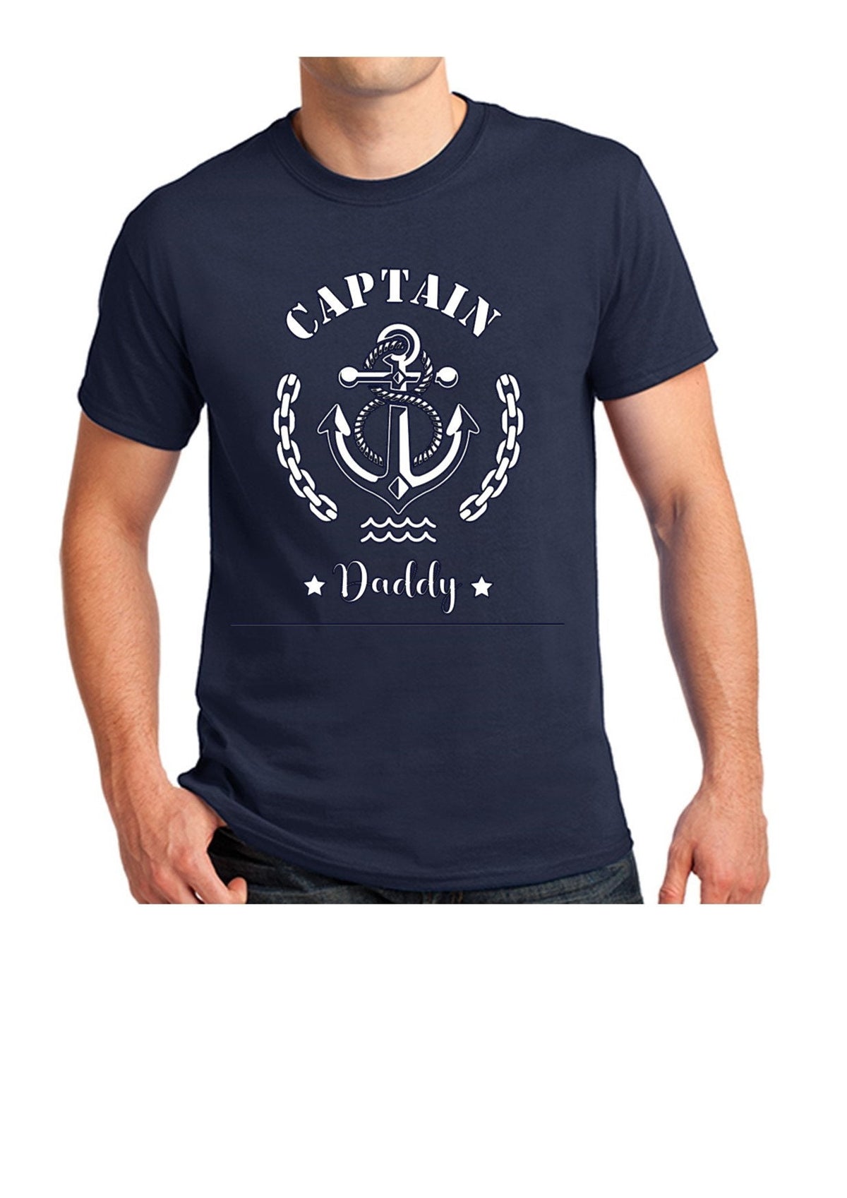 Captain T-Shirt: Nautical Family Matching Sailor Gift, personalised sailing t-shirt