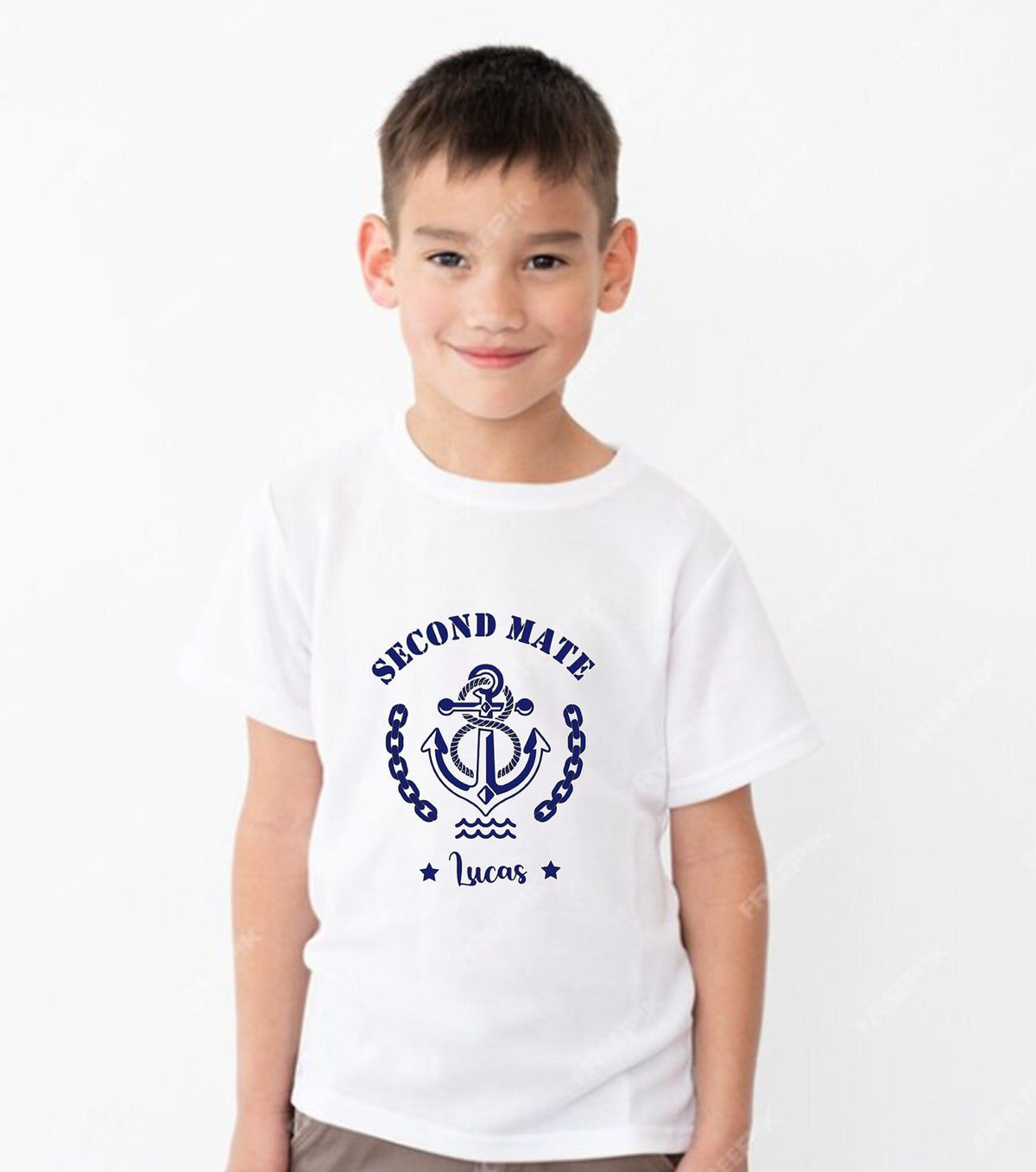 Captain T-Shirt: Nautical Family Matching Sailor Gift, personalised sailing t-shirt