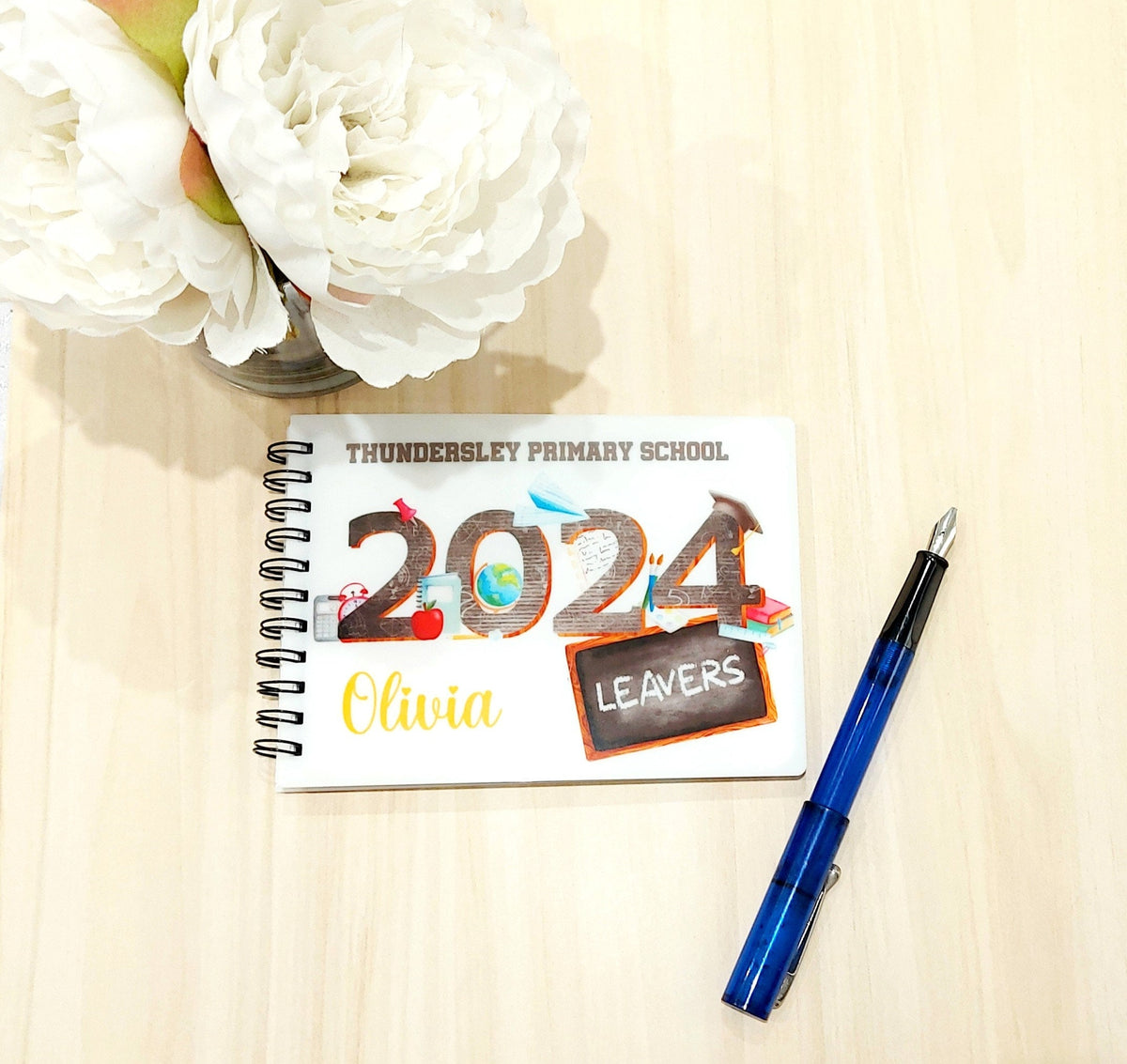 personalised 2025 School Leavers Signature Book (A6)