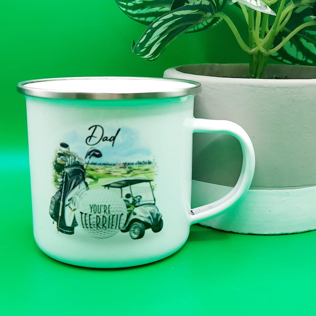 Golf Mug: "You're Tee-riffic" - Golfer Gift - personalised golf gift