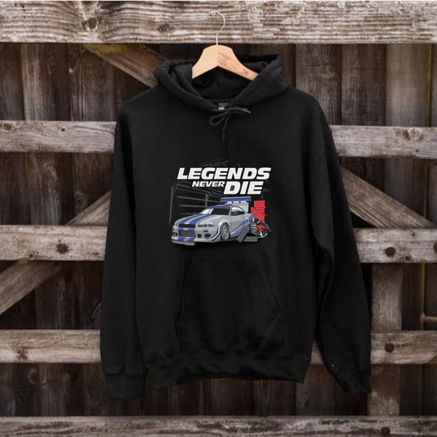 Legends Never Die t-shirt or hoodie,  Father's Day gift, men's t-shirt, men's racing t-shirt, Birthday gift for Dad