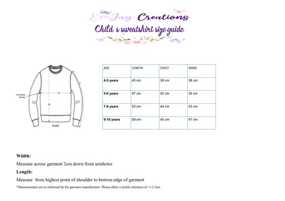 Girls/toddlers swan sweatshirt, frill sweatshirt, birthday top