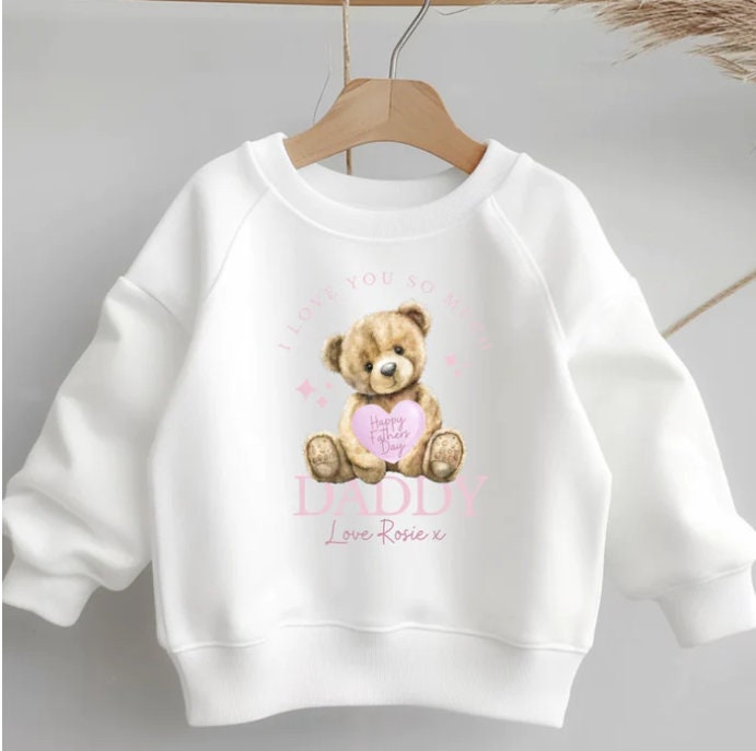 Personalised Father's Day sweatshirt