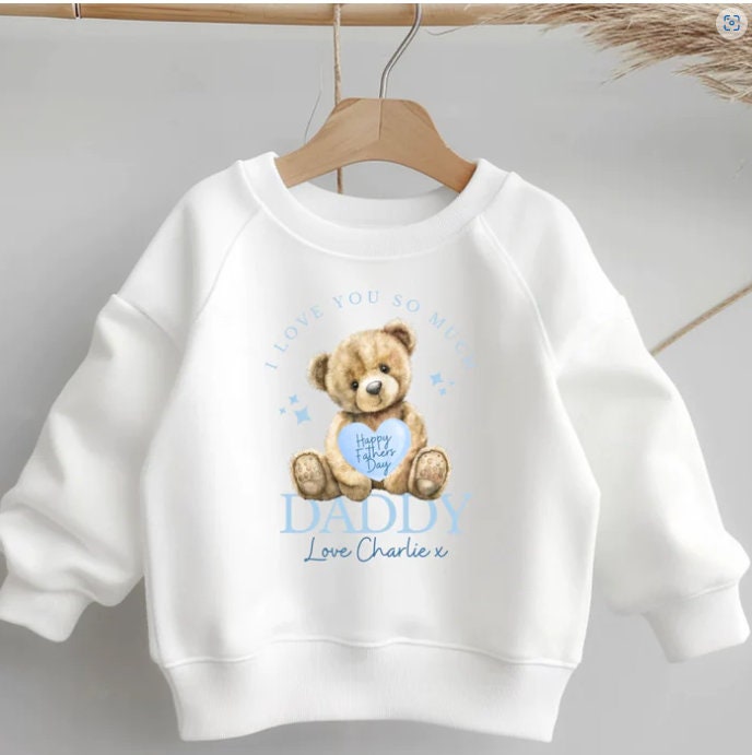 Personalised Father's Day sweatshirt