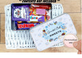 Personalised blue sweet tin: Gift for Grandad, Treat Storage, Dad's sweets, sweet tin for him