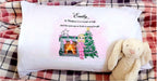 personalised Christmas Eve Pillowcase: Girl's Character Doll Pillow