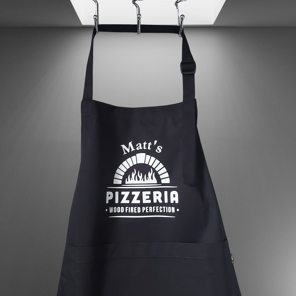 Personalised men's Pizzeria Apron