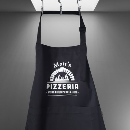 Personalised men's Pizzeria Apron