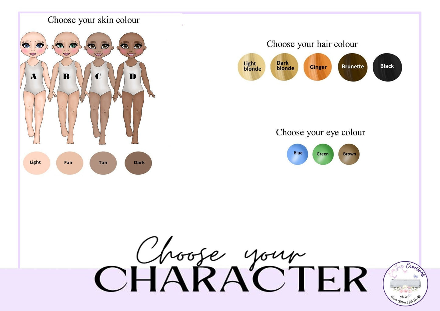 Personalised nurse notebook - choose your character