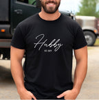 Personalised hubby t-shirt, New groom top, Husband T-Shirt, Personalised honeymoon t-shirt, Personalised Wedding Gifts, Mr & Mrs T-Shirts