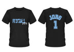 personalised Football Life T-Shirt: Trendy Graphic Tee