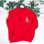 Lapland 2026 Personalised Family Hoodies - Christmas Tree Graphic