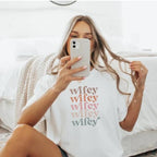 Wifey T-Shirt: Honeymoon Gift, New Wife Shirt