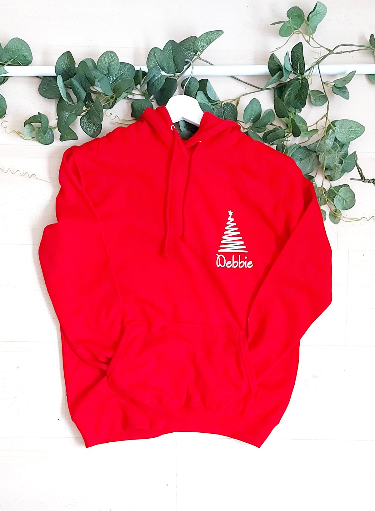 Lapland 2026 Personalised Family Hoodies - Christmas Tree Graphic