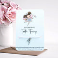 personalised Tooth Fairy Wish Bracelet: Tibetan Silver Fairy Charm