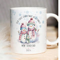 Personalised our first Christmas as a family mug