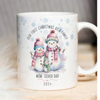 Personalised our first Christmas as a family mug