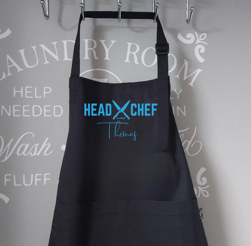 Men's Head Chef Apron: Pizza Oven Gift