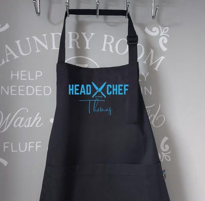 Men's Head Chef Apron: Pizza Oven Gift